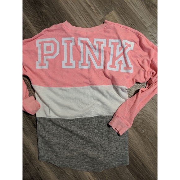 PINK Victoria's Secret Tops - PINK Light sweat tee